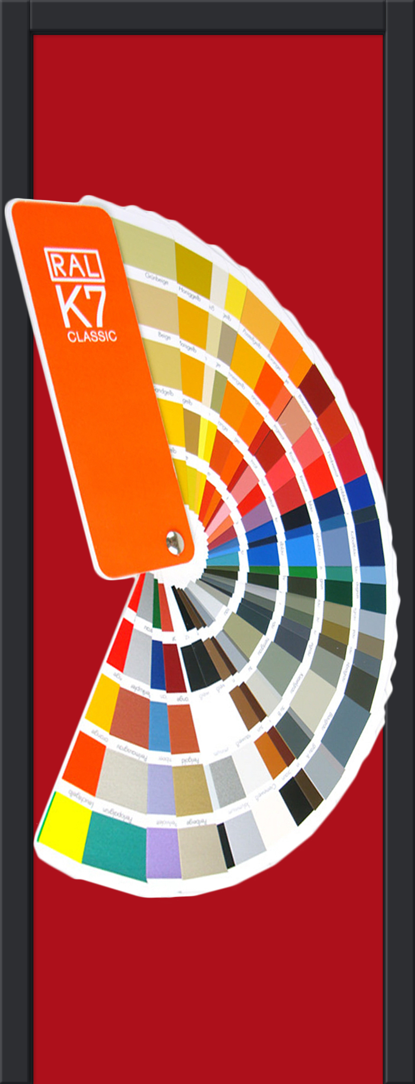 KAPELLI multicolor ДГ RAL Цвет на заказ по системе RAL